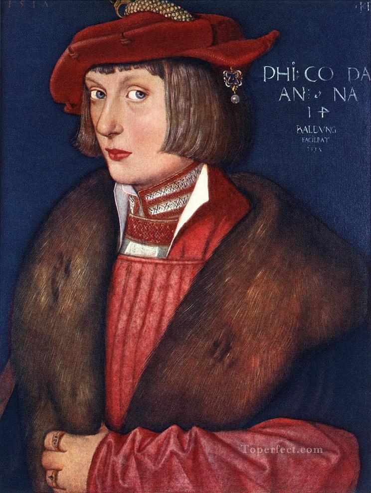 El conde Felipe, pintor renacentista Hans Baldung Pintura al óleo